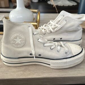 Converse platform high tops
